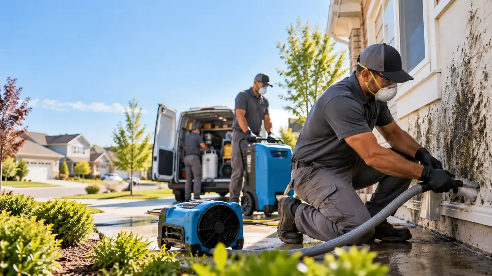 Mold Remediation in Jamestown, LA